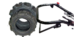 Replacement Trencher Tires and Miscellaneous Trencher Parts